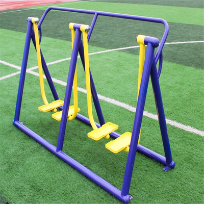 户外健身器材不可直接地埋，安全与耐久性是关键